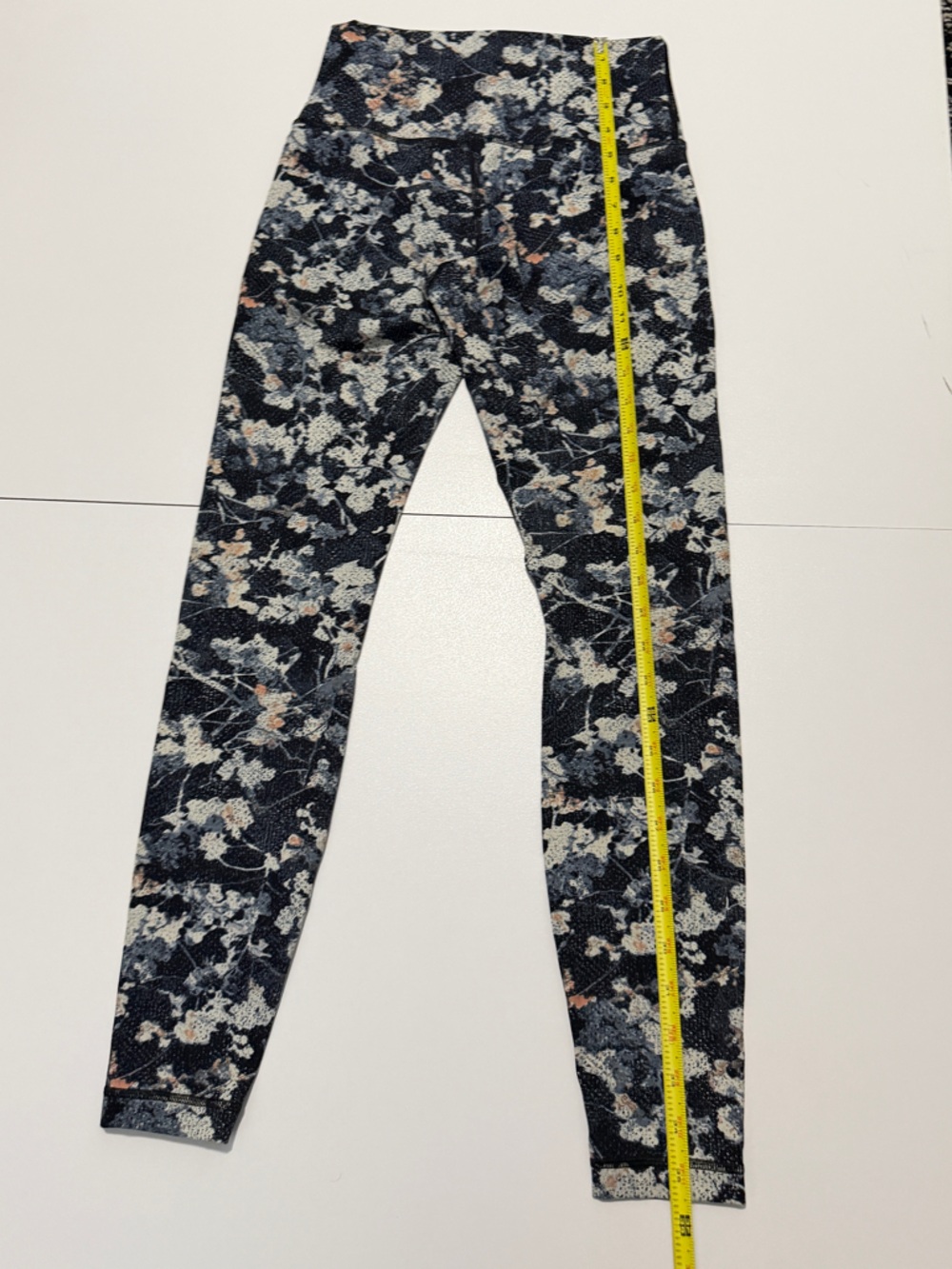 lululemon Wonder Under High-Rise Leggings The Spring Bloom 28’ Inseam Sz 6 YOGA - Picture 7 of 16